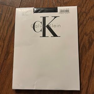 Ultra sheer control top black pantyhose - Calvin Klein